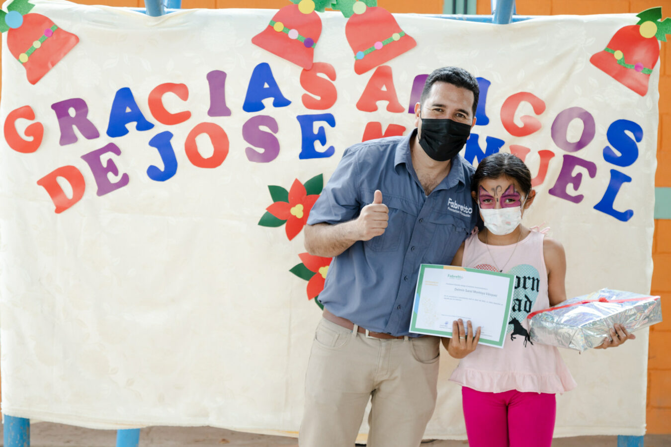 Un derroche de amor para los niños de La Cruz